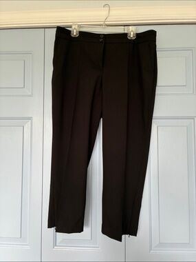 Woman’s  Black Dress capris - Classic Tailored Fit